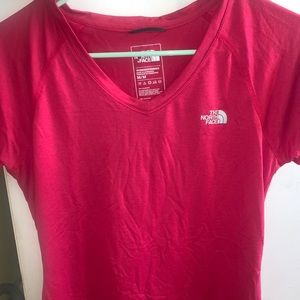 North Face dri fit shirt